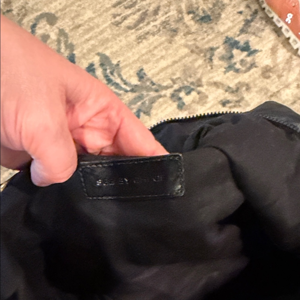 See by Chloé Joy Rider black puffy nylon tote bag - Picture 7 of 13